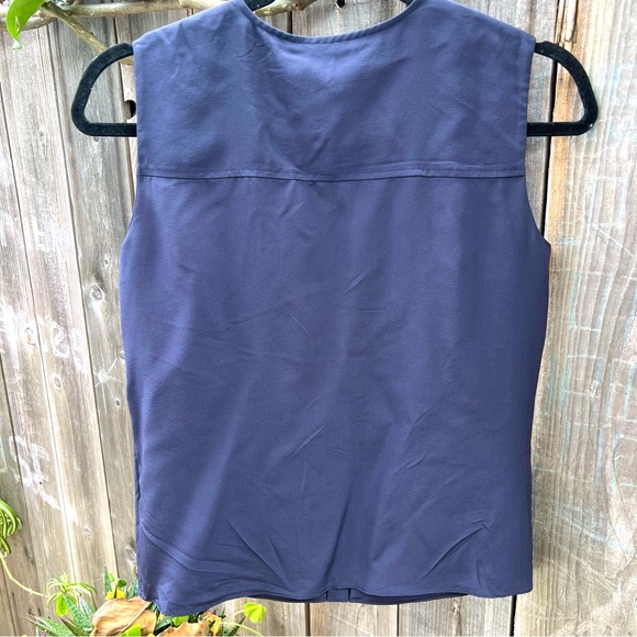 NWT Tory Burch Sleeveless Silk Top - Picture 3 of 5
